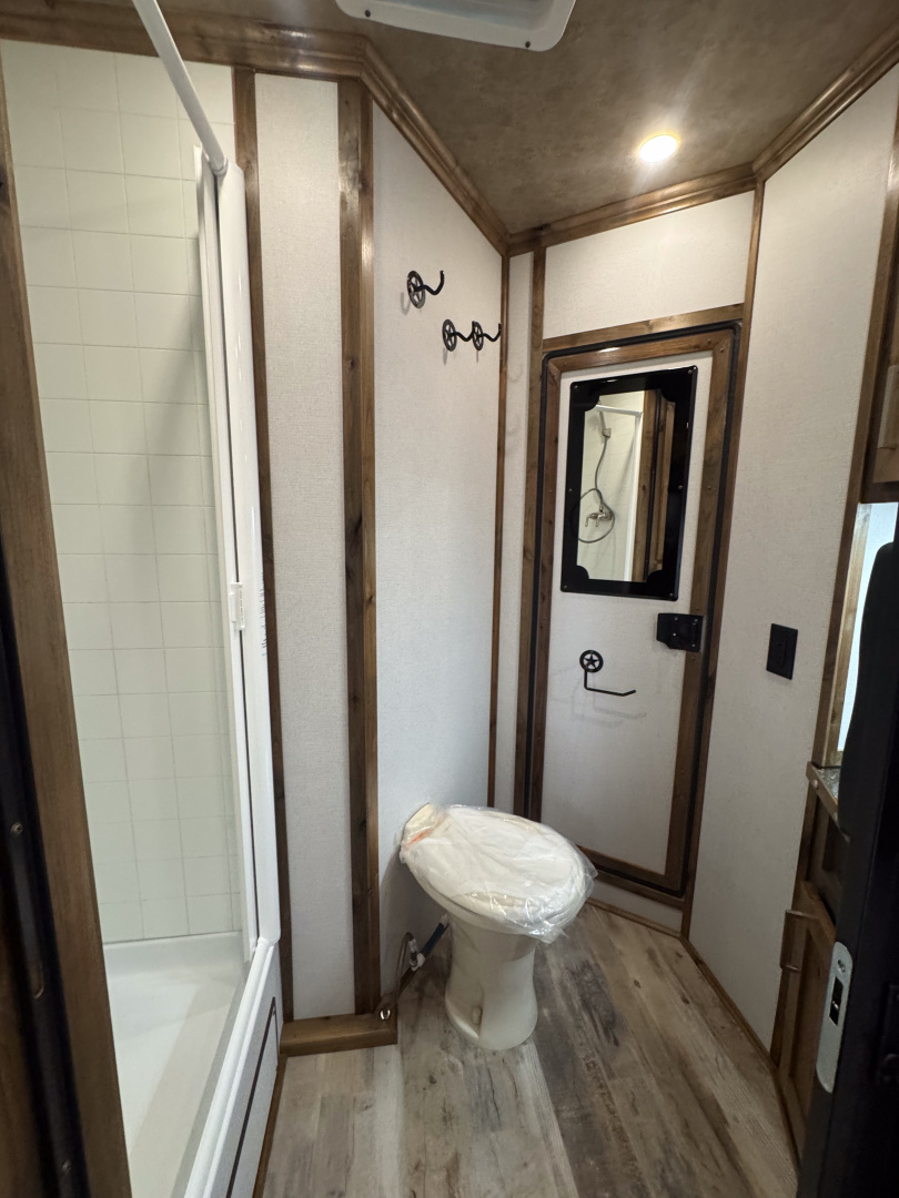 New 2026 Trails West SANTE FE 12' LIVING QUARTER Horse Trailer