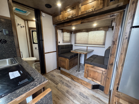 New 2026 Trails West SANTE FE 12' LIVING QUARTER Horse Trailer