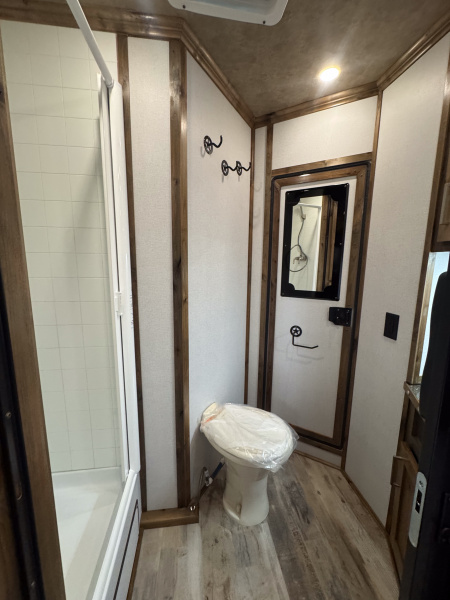 New 2026 Trails West SANTE FE 12' LIVING QUARTER Horse Trailer