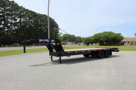 New 2026 Texas Bragg Trailers GN 20+5 20K Flatbed Trailer