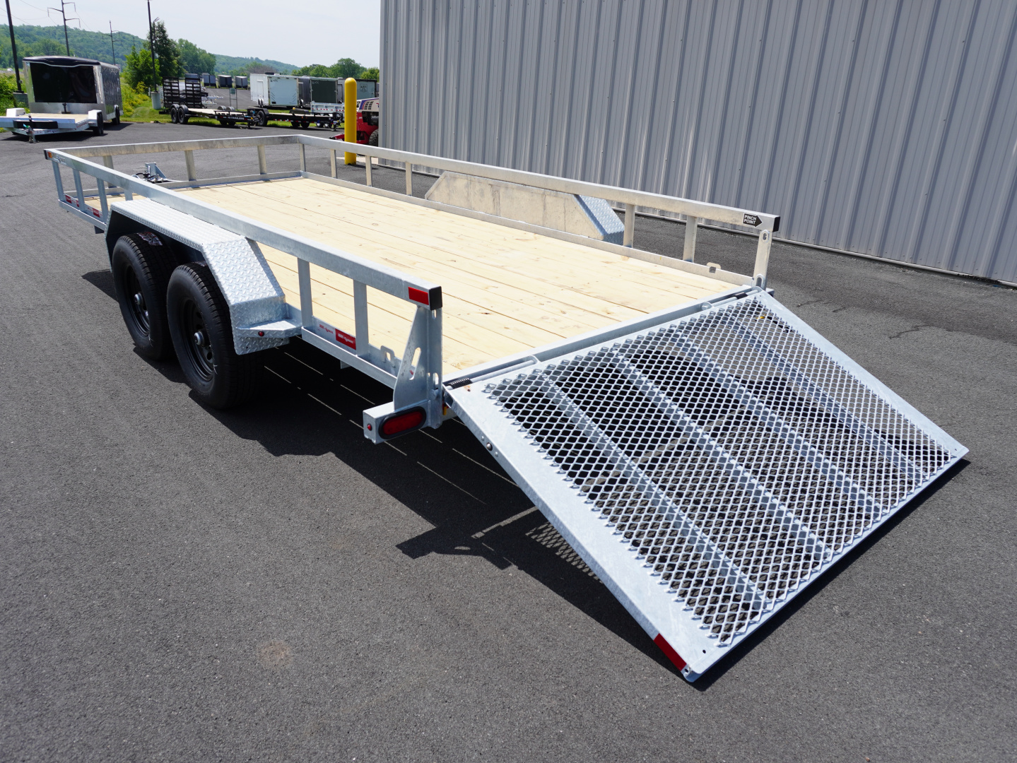 New 2026 Drive Trailers 7x16ft Galvanized Utility