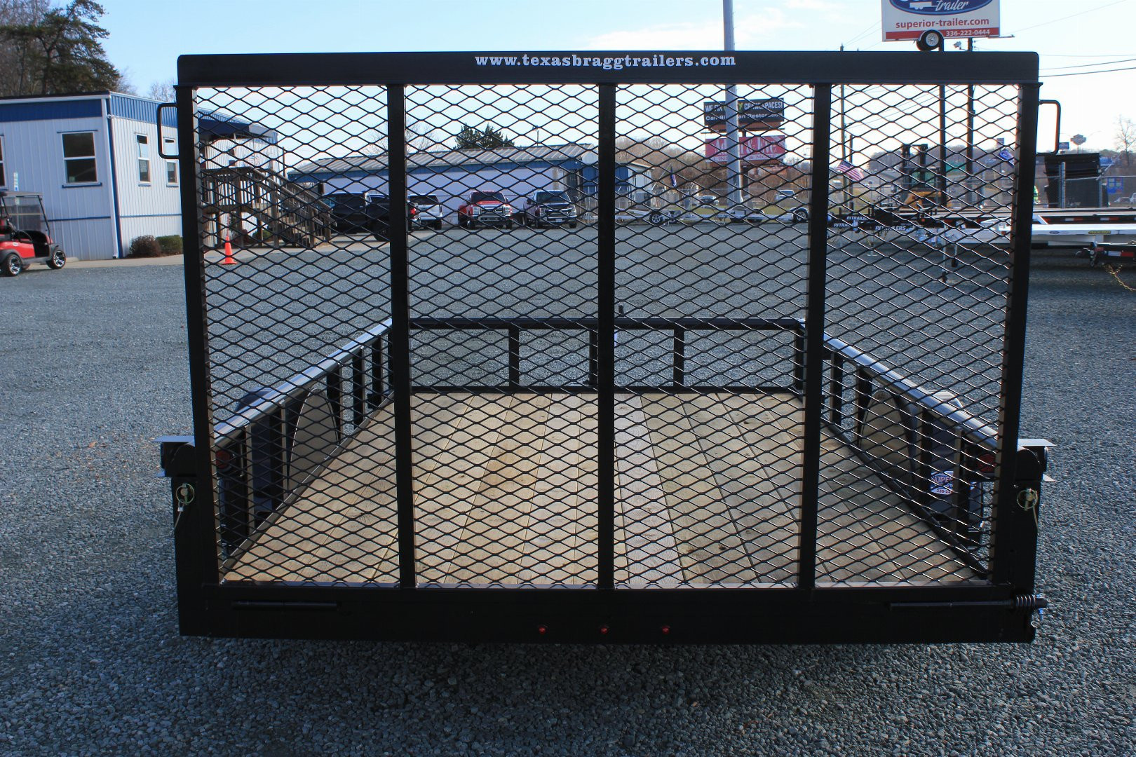 New 2026 Texas Bragg Trailers 6x12P w/ Gate Utility Trailer