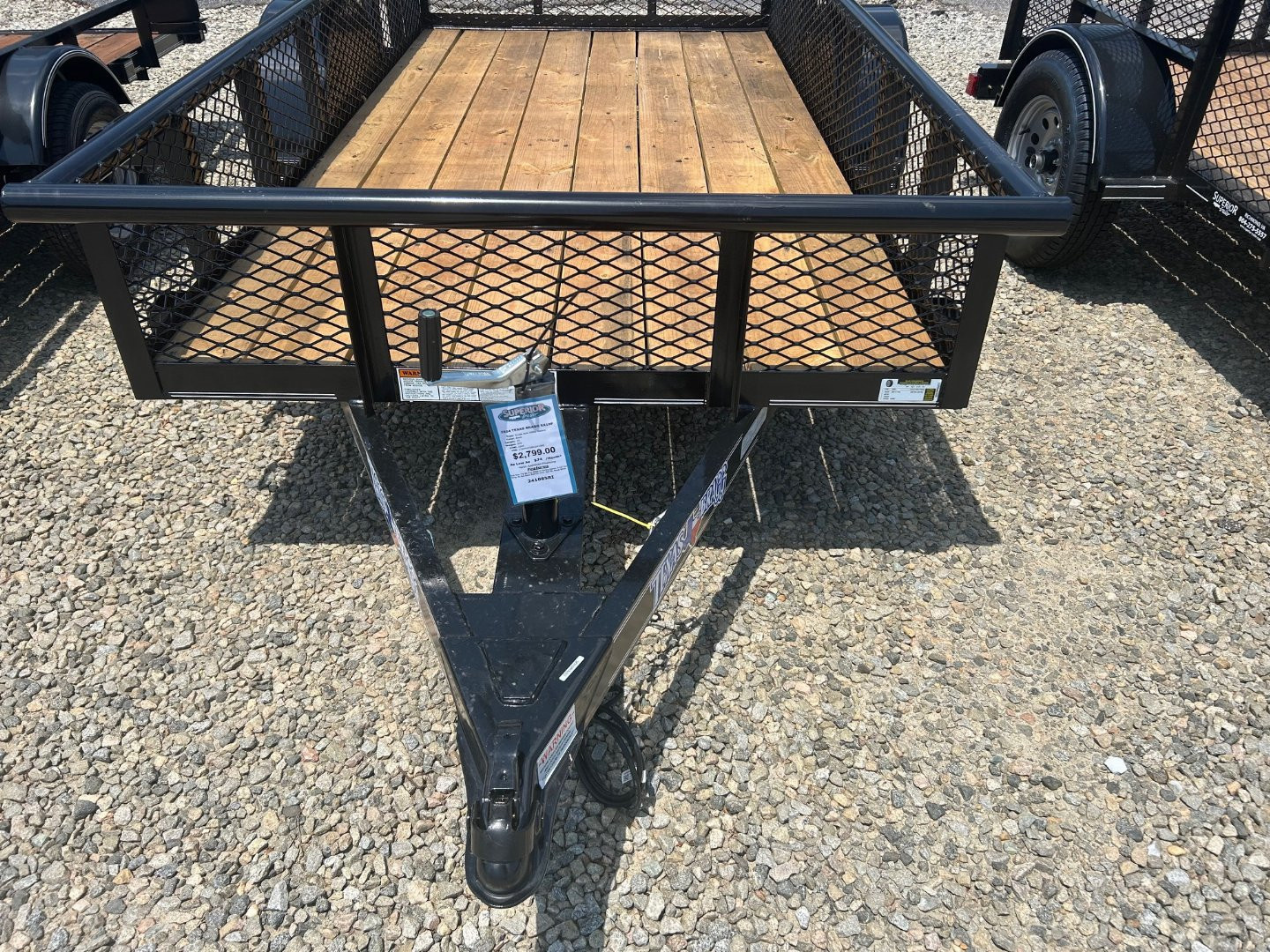 New 2026 Texas Bragg Trailers 5X10P w/ Expanded Sides & Gate Utility Trailer