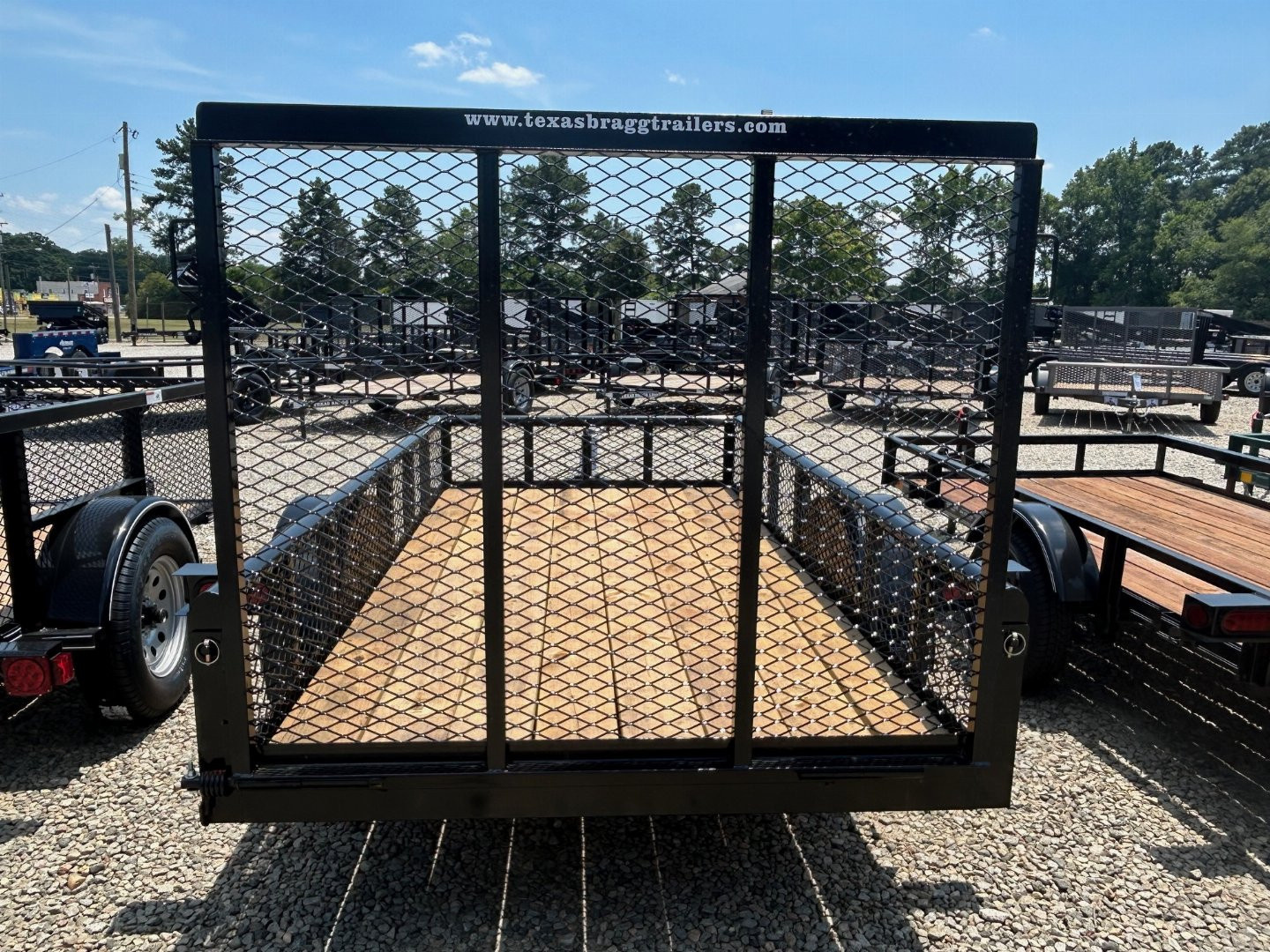 New 2026 Texas Bragg Trailers 5X10P w/ Expanded Sides & Gate Utility Trailer