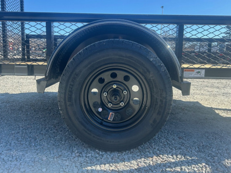 New 2026 Texas Bragg Trailers 5X10P w/ Expanded Sides & Gate Utility Trailer