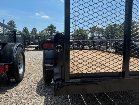 New 2026 Texas Bragg Trailers 5X10P w/ Expanded Sides & Gate Utility Trailer