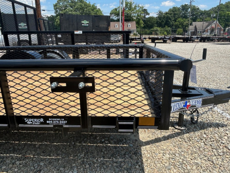 New 2026 Texas Bragg Trailers 5X10P w/ Expanded Sides & Gate Utility Trailer