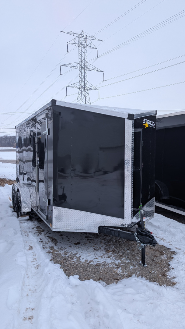 New 2026 Stealth 7 X 14 Cargo / Enclosed Trailer 6ft 6in interior Height Double Barn Doors