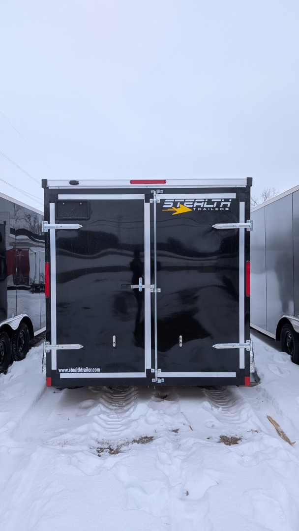 New 2026 Stealth 7 X 14 Cargo / Enclosed Trailer 6ft 6in interior Height Double Barn Doors