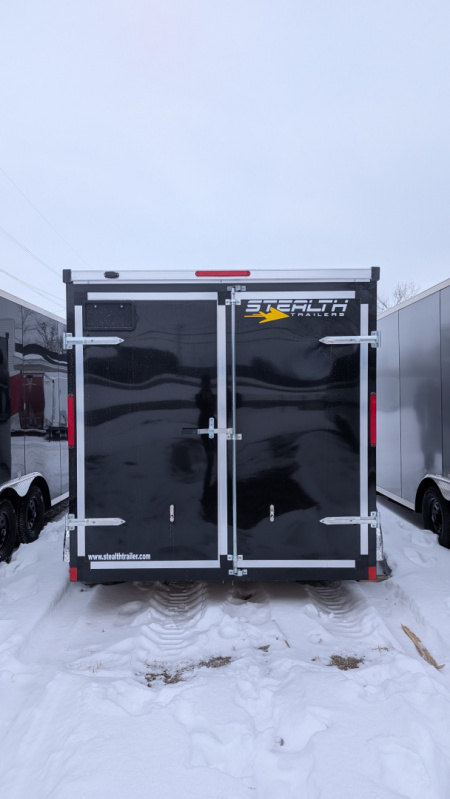 New 2026 Stealth 7 X 14 Cargo / Enclosed Trailer 6ft 6in interior Height Double Barn Doors
