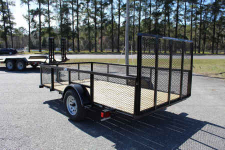 New 2026 Texas Bragg Trailers 6x12LD w/ 2' Sides & Gate Utility Trailer