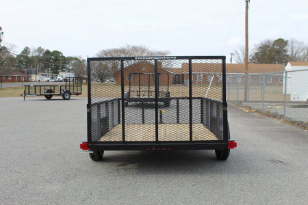 New 2026 Texas Bragg Trailers 6x10LD w/ Gate and 2ft Expanded Sides Utility Trailer