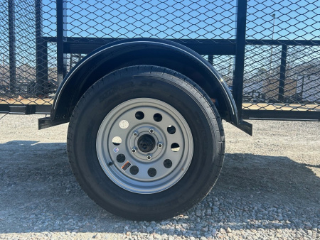 New 2026 Texas Bragg Trailers 5x10LD w/ 2ft Expanded Sides & Gate Utility Trailer