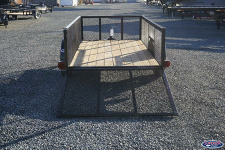 New 2026 Texas Bragg Trailers 5x10LD w/ 2ft Expanded Sides & Gate Utility Trailer