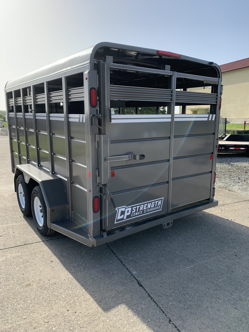 New 2026 CornPro SB16 7s Bumper Pull Stock / Stock Combo Trailer