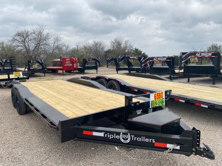 New 2026 Triple R - Drive Over Fender - 102  x 22' - Equipment Trailer