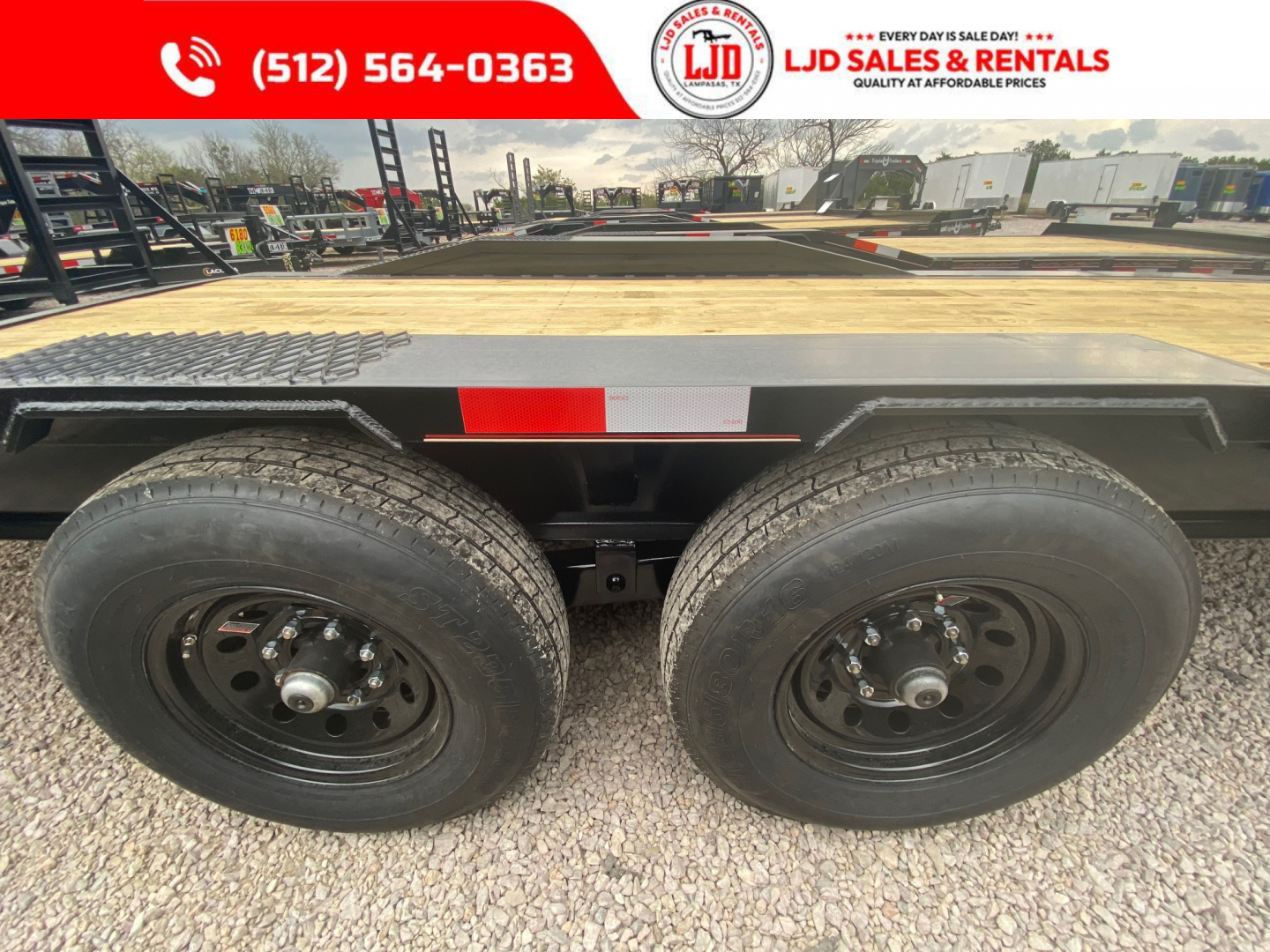 New 2026 Triple R - Drive Over Fender - 102" x 22' - Equipment Trailer