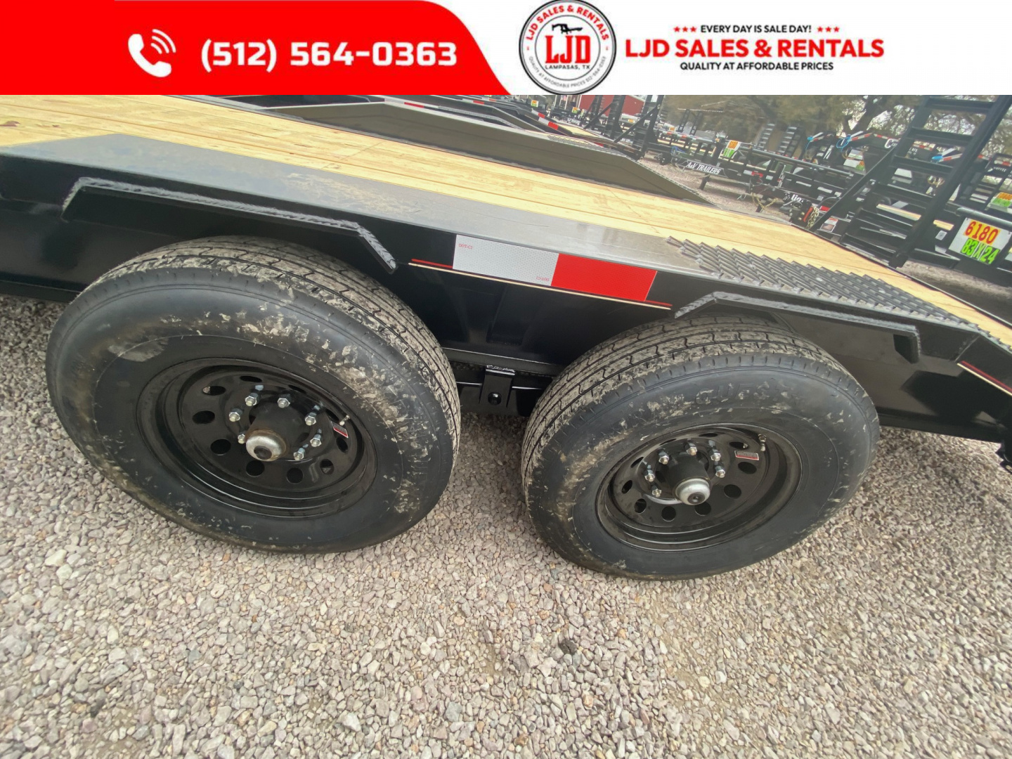 New 2026 Triple R - Drive Over Fender - 102" x 22' - Equipment Trailer