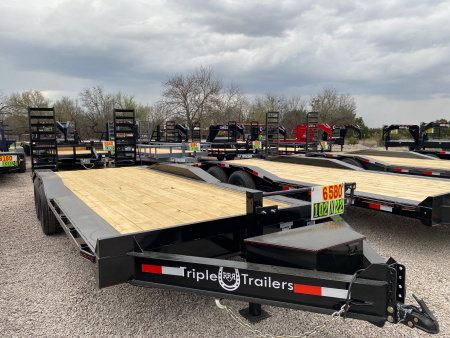 New 2026 Triple R - Drive Over Fender - 102  x 22' - Equipment Trailer