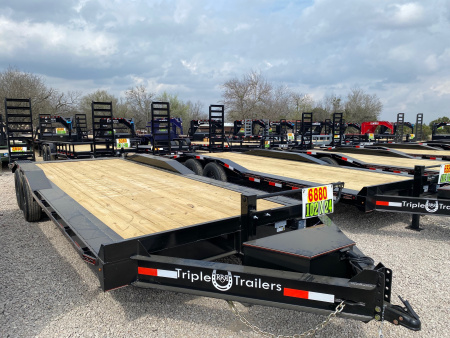 New 2026 Triple R - Drive Over Fender - 102  x 24' - Equipment Trailer