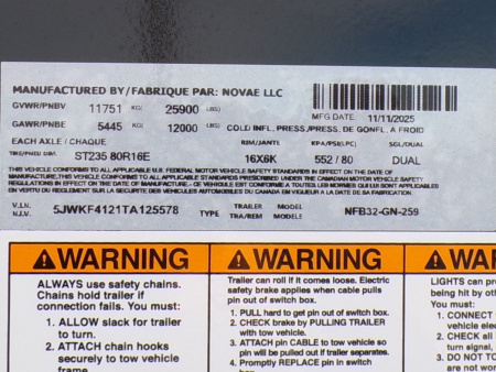 New 2026 Midsota FBGN-32 -25.9K Deckover Trailer