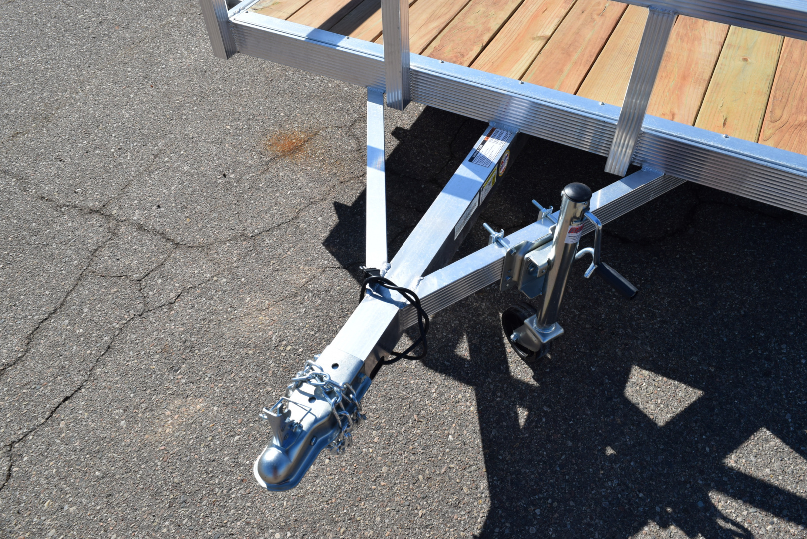 New 2026 Sport Haven 6x14 Aluminum Utility Trailer W/ BI-FOLD RAMP GATE