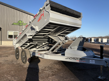New 2026 Horizon Trailers HZ6 6x12 11.3K Dump Trailer