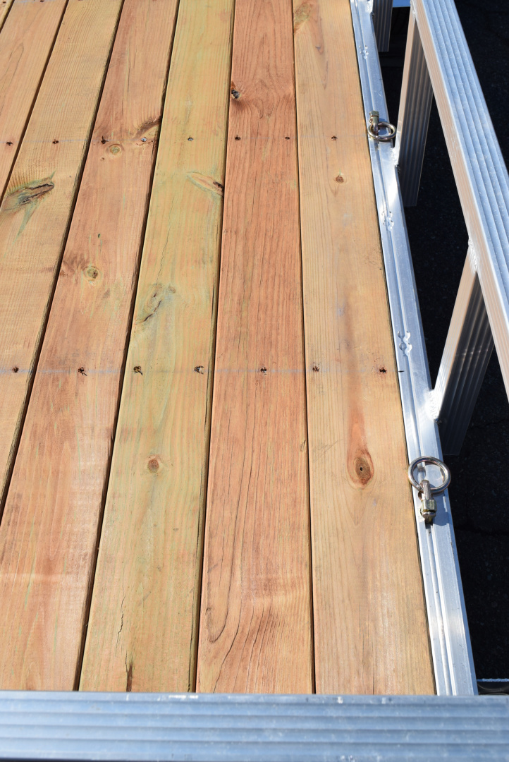 New 2026 Sport Haven 6x14 Aluminum Utility Trailer W/ BI-FOLD RAMP GATE