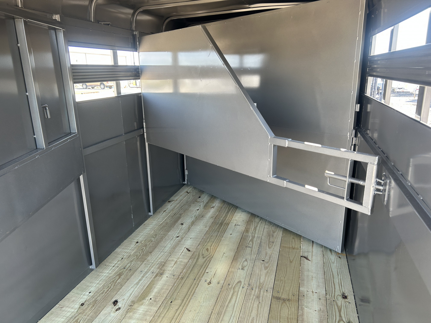 New 2025 CornPro SB18 7S 3 Horse Slant Load Horse Trailer