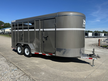 New 2025 CornPro SB18 7S 3 Horse Slant Load Horse Trailer