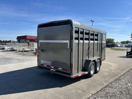 New 2025 CornPro SB18 7S 3 Horse Slant Load Horse Trailer