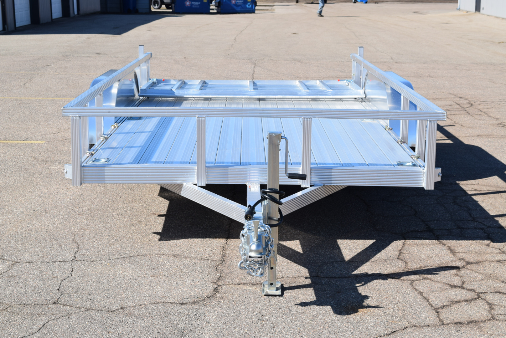 New 2026 Sport Haven 7x14 ALUMINUM UTILITY TRAILER W/ HD REAR RAMP GATE