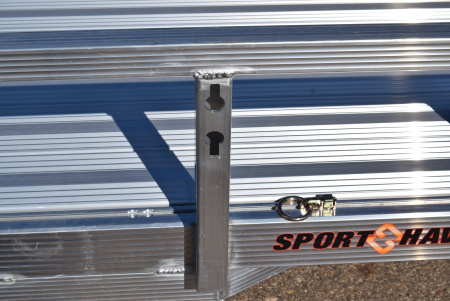 New 2026 Sport Haven 7x14 ALUMINUM UTILITY TRAILER W/ HD REAR RAMP GATE