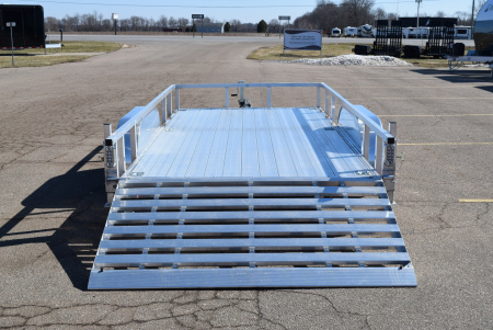 New 2026 Sport Haven 7x14 ALUMINUM UTILITY TRAILER W/ HD REAR RAMP GATE