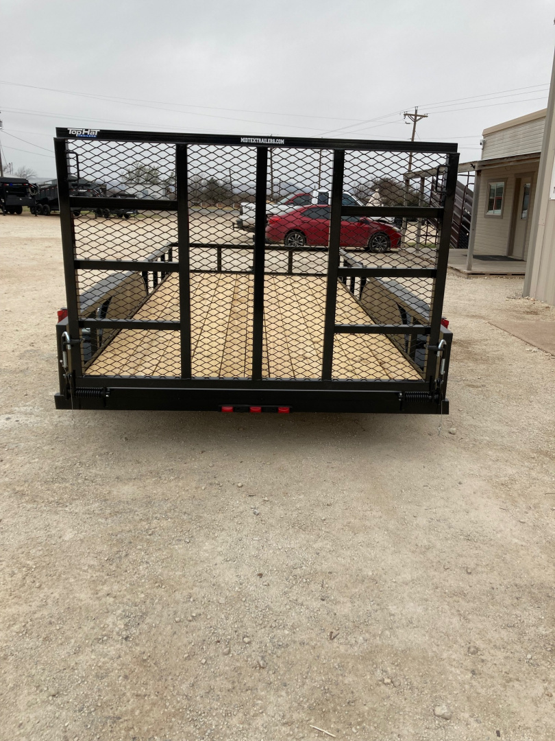 New 2026 Top Hat 14'X77" LDX Utility Trailer