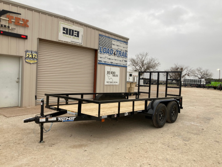 New 2026 Top Hat 14'X77" LDX Utility Trailer