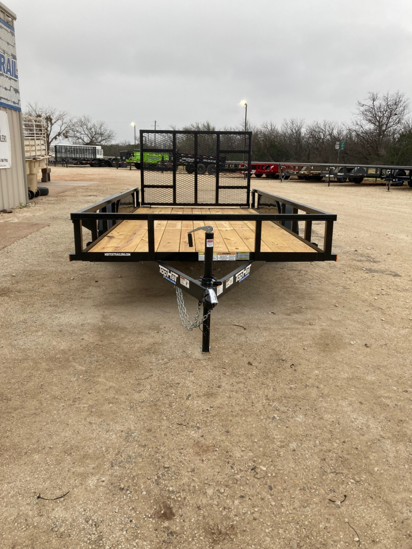 New 2026 Top Hat 14'X77" LDX Utility Trailer