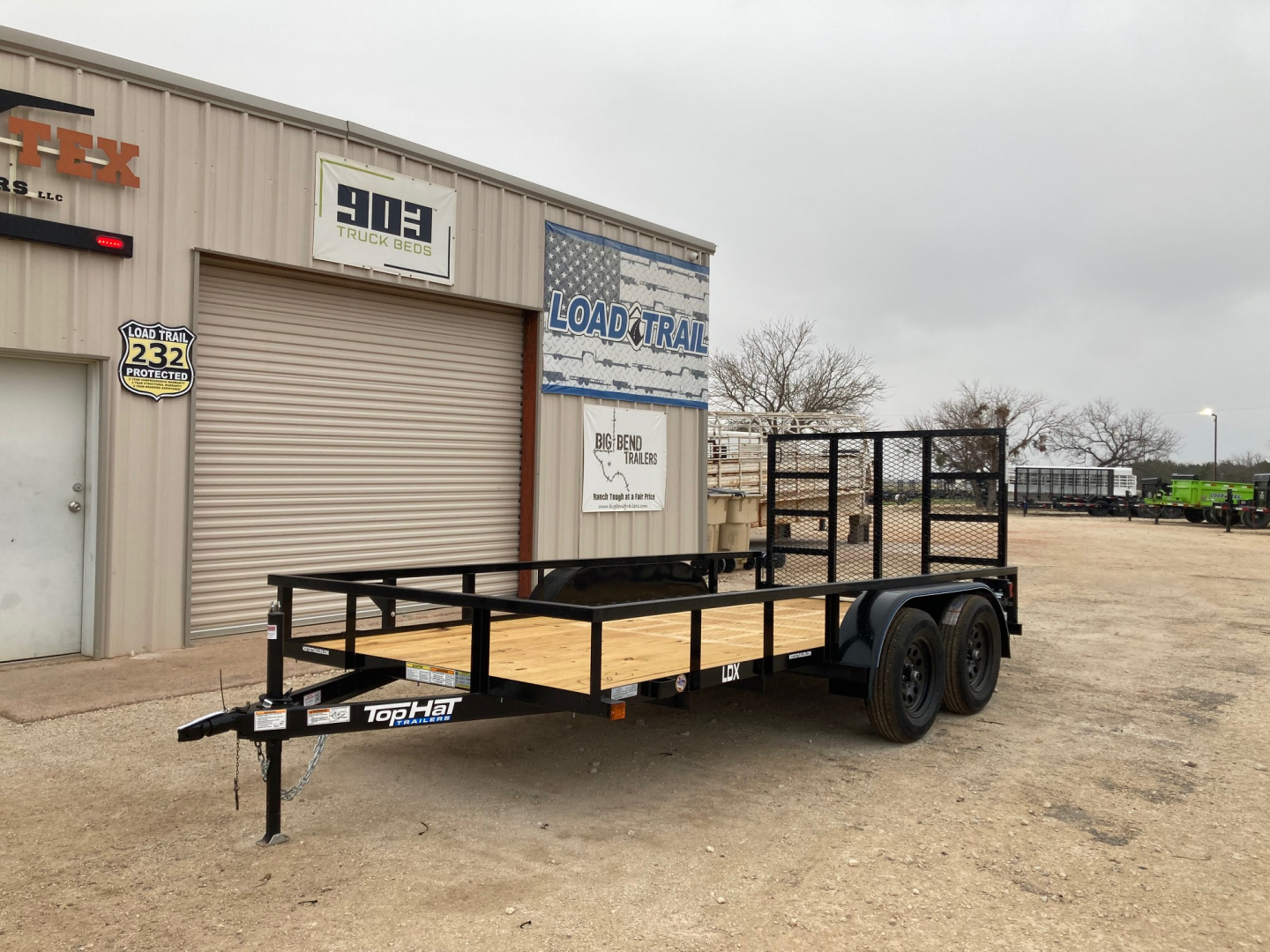 New 2026 Top Hat 14'X77" LDX Utility Trailer