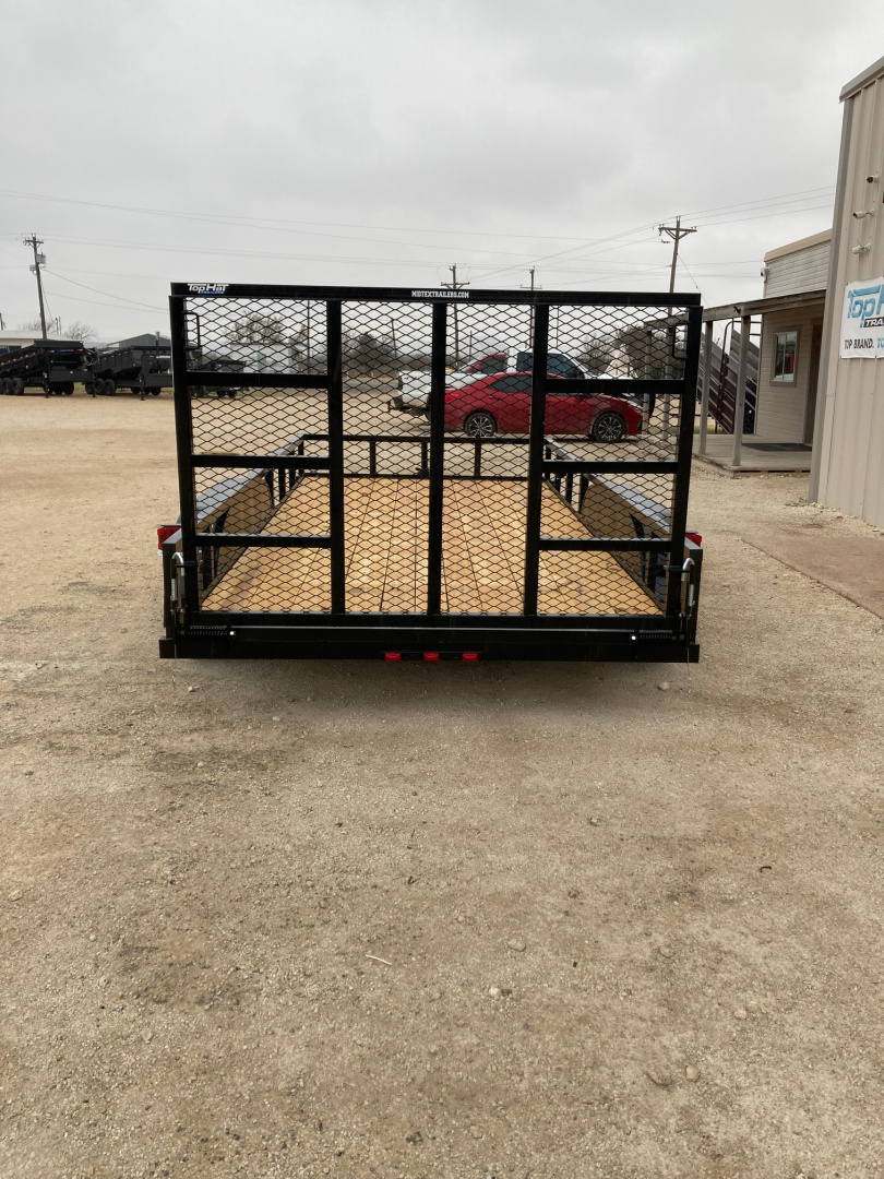 New 2026 Top Hat 14'X77" LDX Utility Trailer