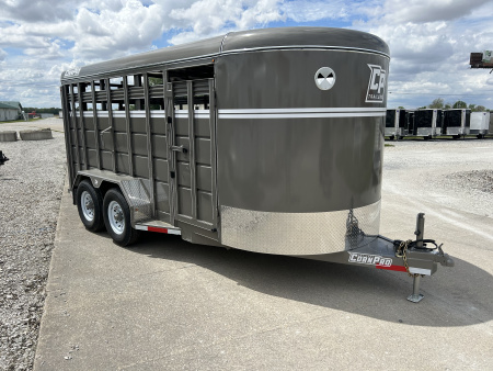 New 2026 CornPro SB 16 7H Stock / Stock Combo Trailer