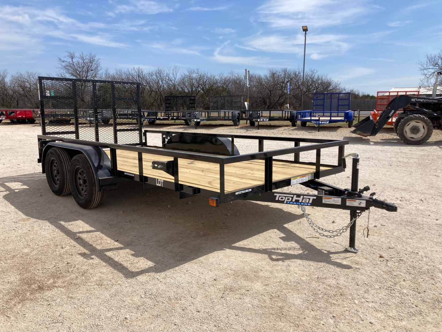 New 2026 Top Hat 14'X77" LDT Utility Trailer