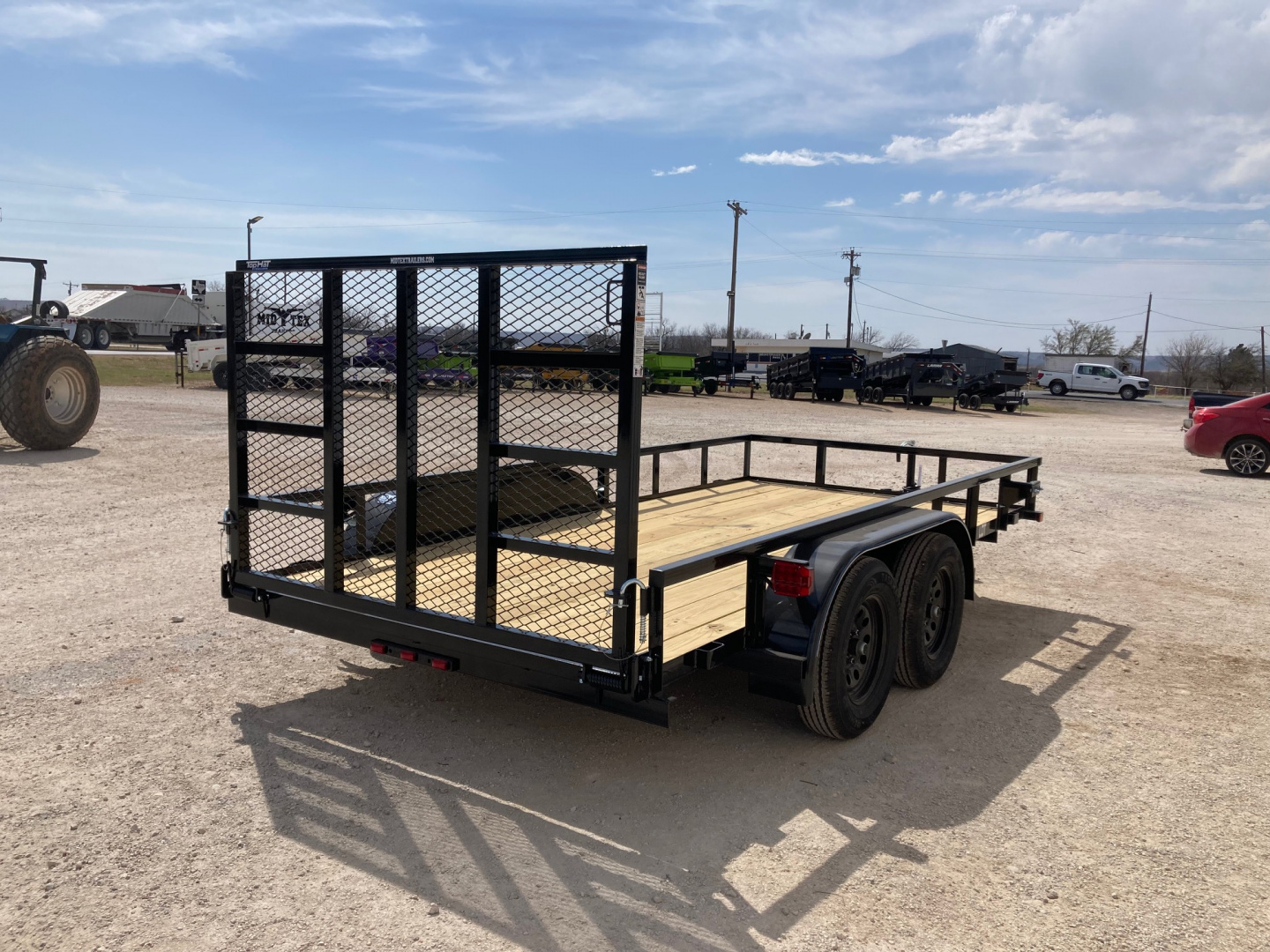New 2026 Top Hat 14'X77" LDT Utility Trailer