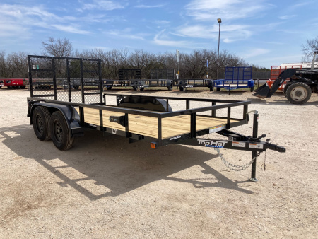 New 2026 Top Hat 14'X77" LDT Utility Trailer