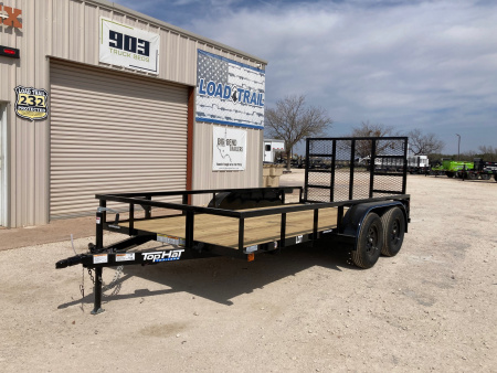 New 2026 Top Hat 14'X77" LDT Utility Trailer