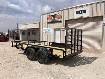 New 2026 Top Hat 14'X77" LDT Utility Trailer