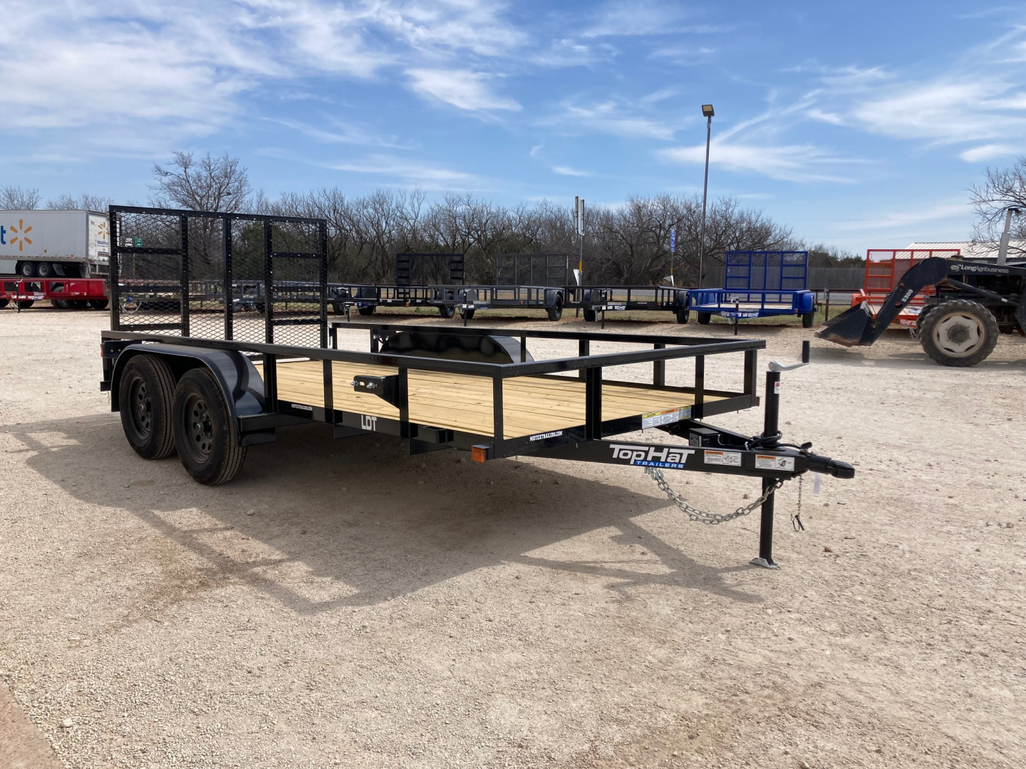 New 2026 Top Hat 14'X77" LDT Utility Trailer