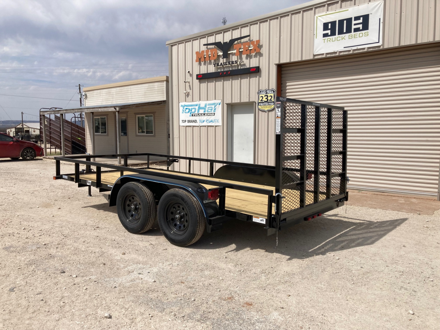 New 2026 Top Hat 14'X77" LDT Utility Trailer