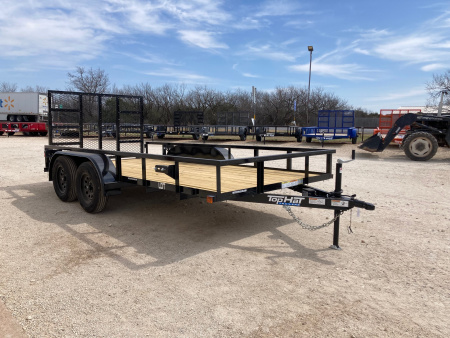 New 2026 Top Hat 14'X77" LDT Utility Trailer