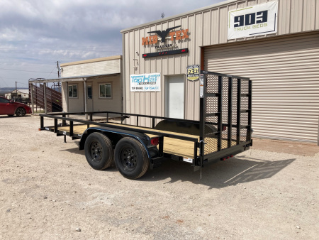 New 2026 Top Hat 14'X77" LDT Utility Trailer