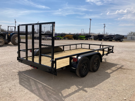 New 2026 Top Hat 14'X77" LDT Utility Trailer